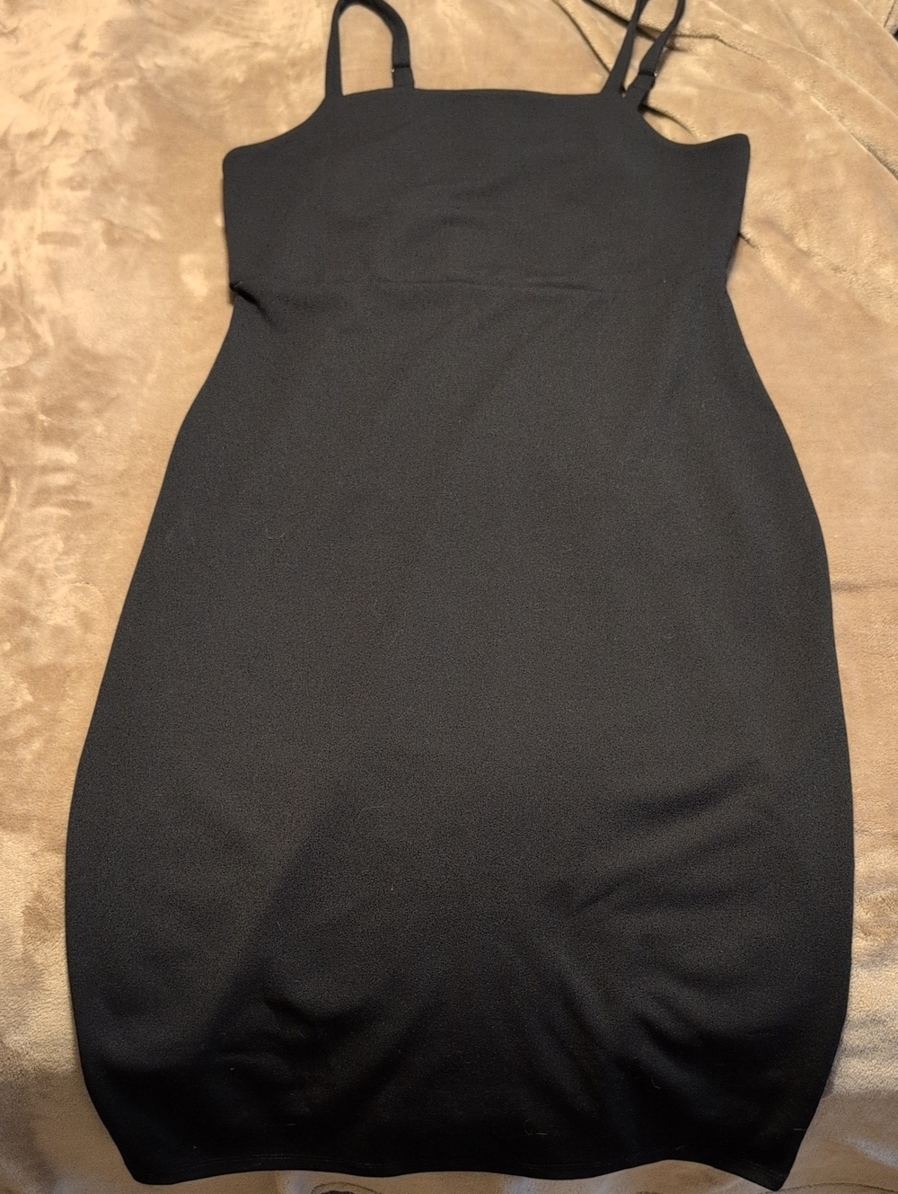 torrid Black Double-Strap Stretch Crepe Dress Size 00